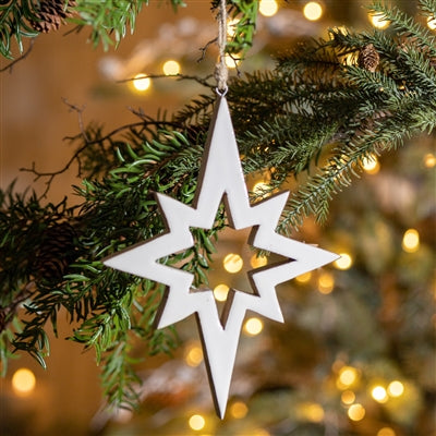 Cut Out Star of Bethlehem Ornament