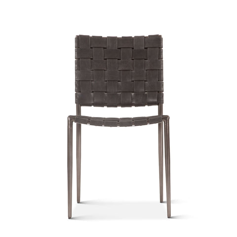 Copenhagen Dining Chair - Black Leather
