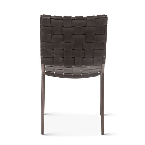 Copenhagen Dining Chair - Black Leather