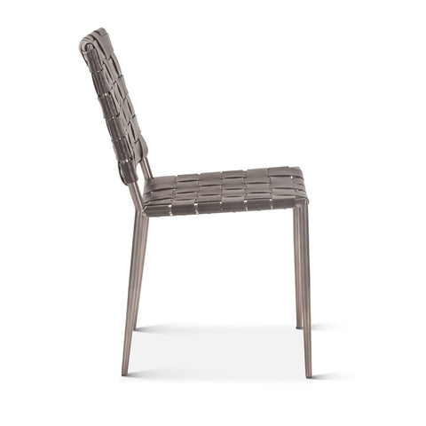Copenhagen Dining Chair - Black Leather