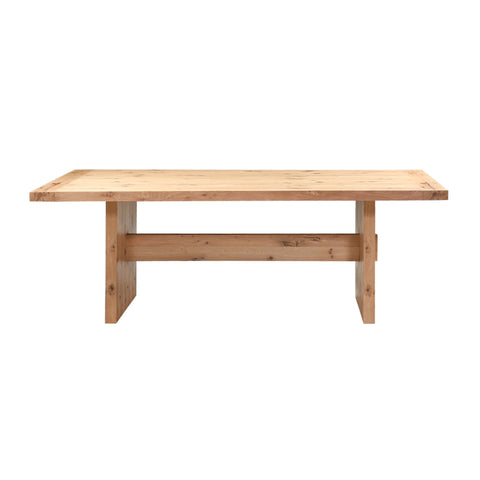 Flagstaff 85" Natural Wood Dining Table