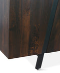 Riviera Sideboard Wood Grain Detail Dark Walnut Finish