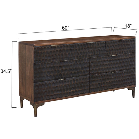 Santa Cruz 6- Drawer Dresser