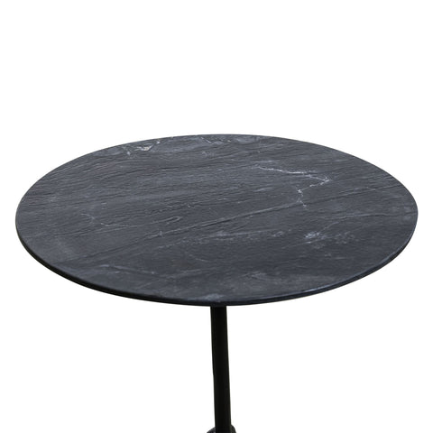 Sperre 18" Accent Table with Lava Marble Top