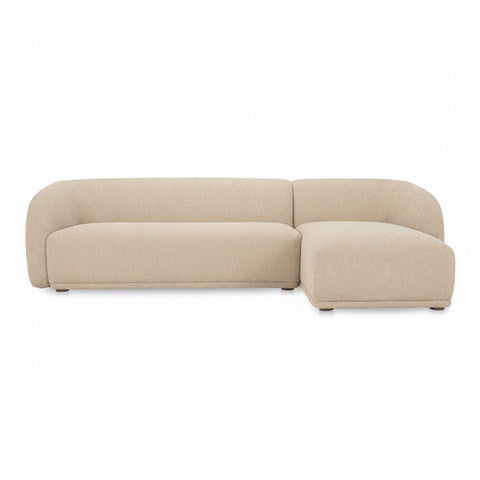 Faye Sectional Sofa - Light Beige
