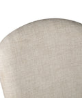 Jessie Dining Chair Beige Linen Upholstery