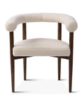 Winnie Arm Chair White Boucle