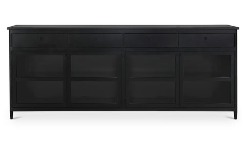 Henry Metal Sideboard Black