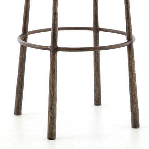 Westwood Bar Stool, Antique Brass