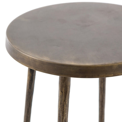 Westwood Bar Stool, Antique Brass