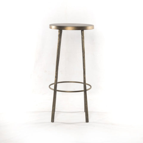 Westwood Bar Stool, Antique Brass