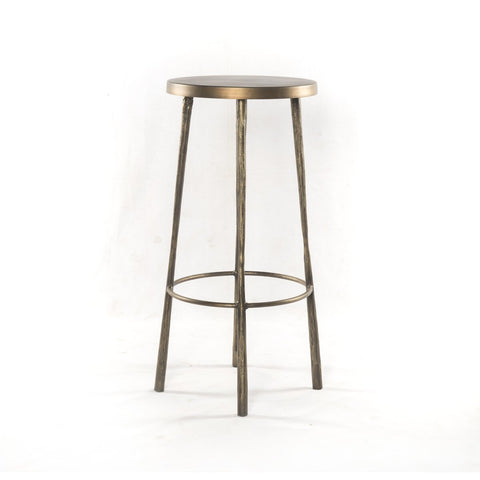 Westwood Bar Stool, Antique Brass