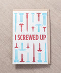 Greeting Cards For Men + I Screwed Up + Witty Way To Say You're Sorry + Apologize