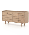 Lula Outdoor Sideboard - Washed Brown-FSC