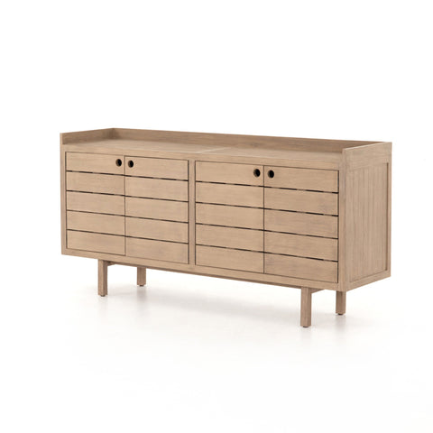 Lula Outdoor Sideboard - Washed Brown-FSC