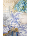 Blue Asiatic Pheasants Place Cards Elegant Timeless Bride + Groom Table Design Inspo
