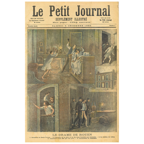 Le Petit Journal "The Tragedy Of Rouen"