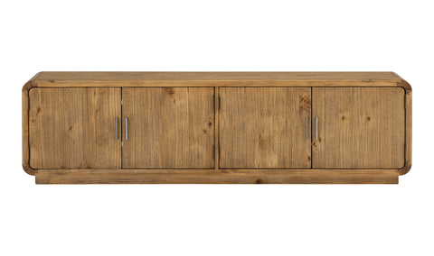 Monterey Media Cabinet - Rustic Blonde