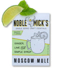 Noble Mick's Single Serve Craft Cocktail - Moscow Mule