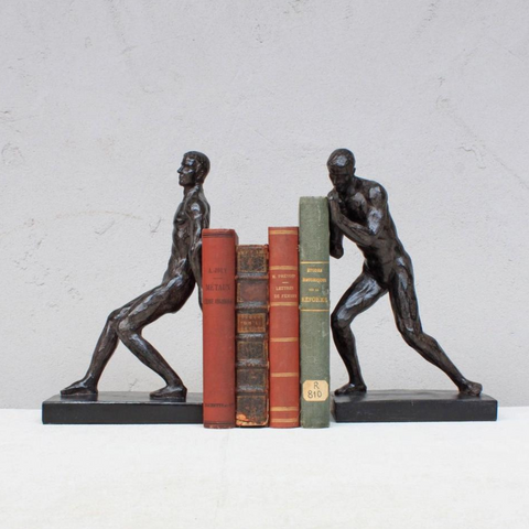 Homme Nu Bookends