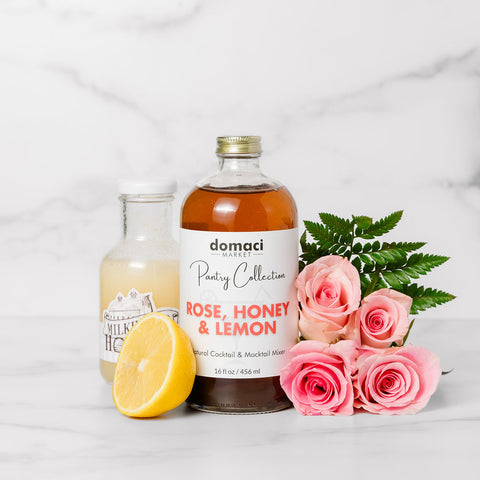 Domaci Market Cocktail Mix - Rose, Honey, & Lemon