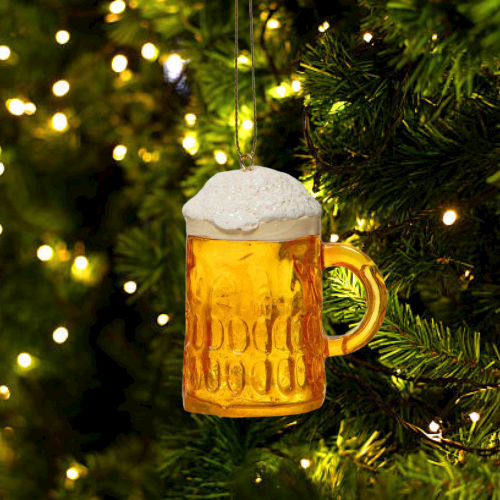 Beer Mug Ornament + Christmas Gifts For Guys + Gifts For Beer Lovers