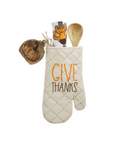 Give Thanks Oven Mitt + Towel Set
