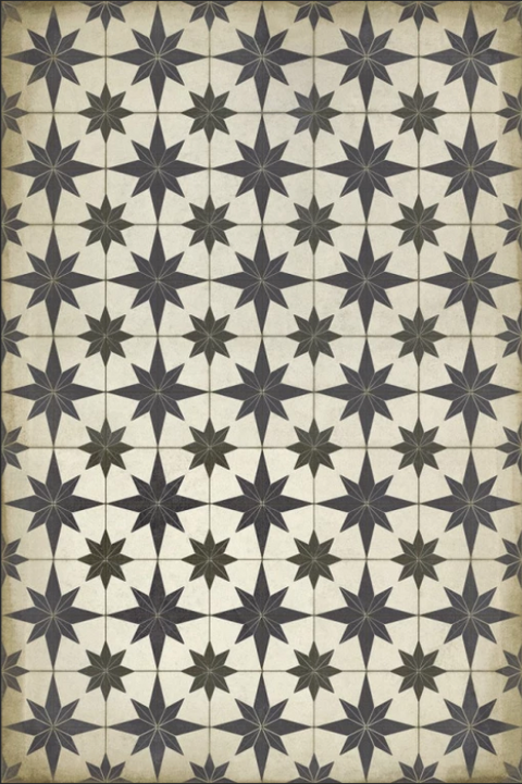 Pattern 20 "Astraea" Vinyl Floorcloth
