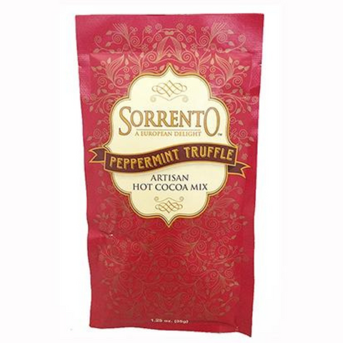 Sorrento European Delight Peppermint Truffle Artisan Hot Cocoa Mix