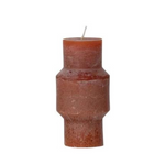 Spice Orange Totem Pillar Candle 6"