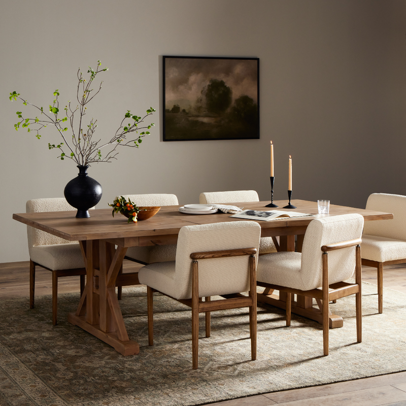 Tuscanspring Extension Dining Table-Sundried Wheat