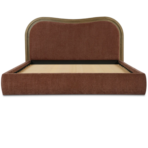 Camilla Upholstered Bed - Chestnut