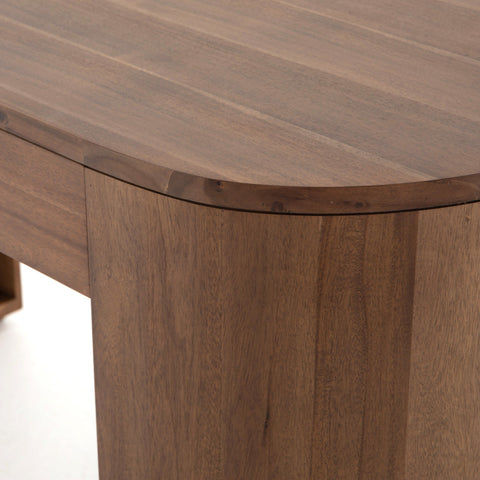 Pilar Desk - Caramel Brown Veneer