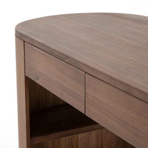 Pilar Desk - Caramel Brown Veneer