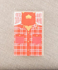 Greeting Cards For Men + Letter Press + Manly Man + Flannel Shirt + Beard