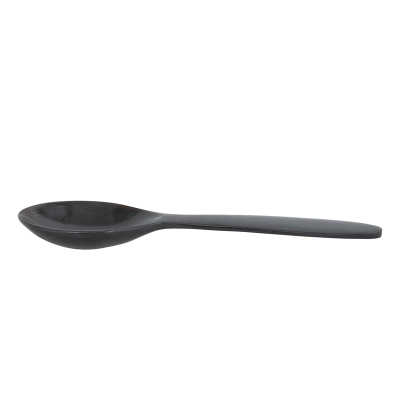 Horn Condiment Spoon Side View