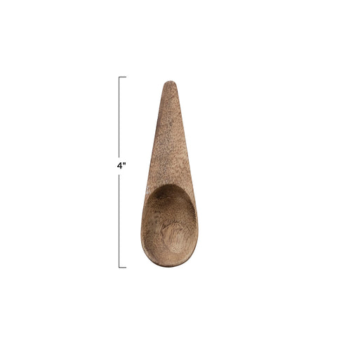 Mango Wood Condiment Spoon Dimensions