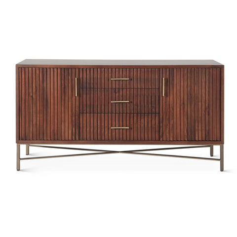 Cosmopolitan 68" Sideboard in Honey Brown