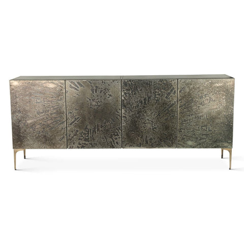Mojave 83" Four Door Iron Sideboard