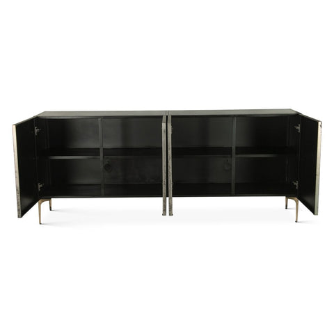 Mojave 83" Four Door Iron Sideboard
