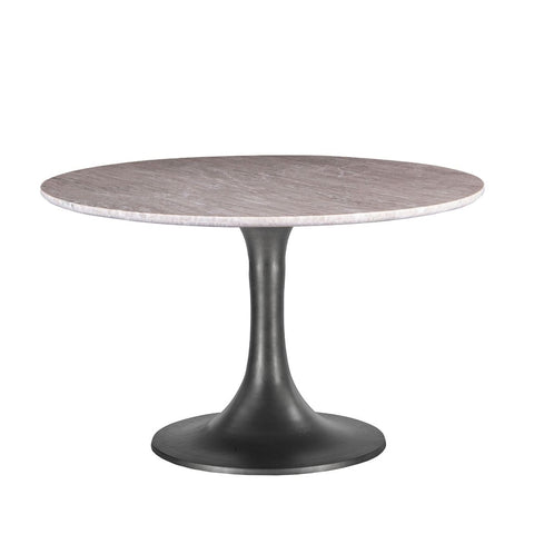 Palm Canyon Round Marble Dining Table