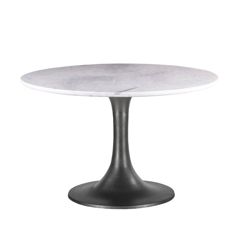 Palm Canyon Round Marble Dining Table