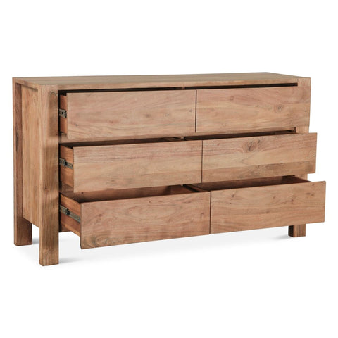 Sedona 60" Dresser in Brushed Acacia