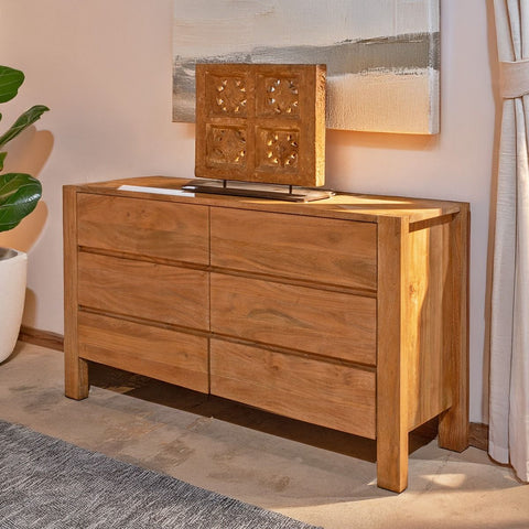 Sedona 60" Dresser in Brushed Acacia