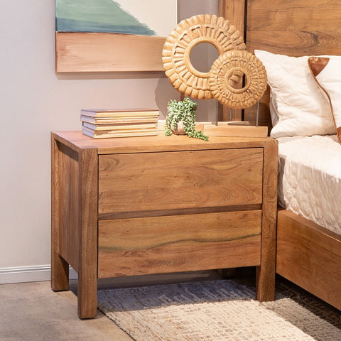 Sedona 32" Nightstand in Brushed Acacia