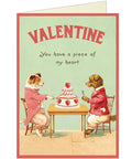 Cavallini Valentine Dogs Greeting Card