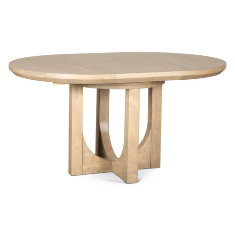 Grassroots Mission Round Extension Dining Table
