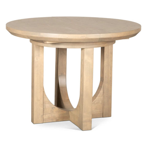 Grassroots Mission Round Extension Dining Table