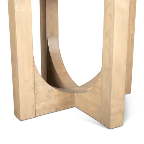 Grassroots Mission Round Extension Dining Table