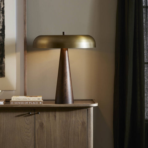 Griffin Table Lamp - Russet Mango